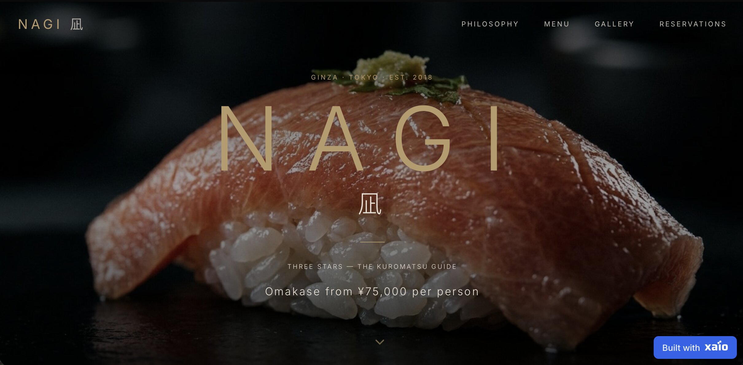 Nagi: Omakase