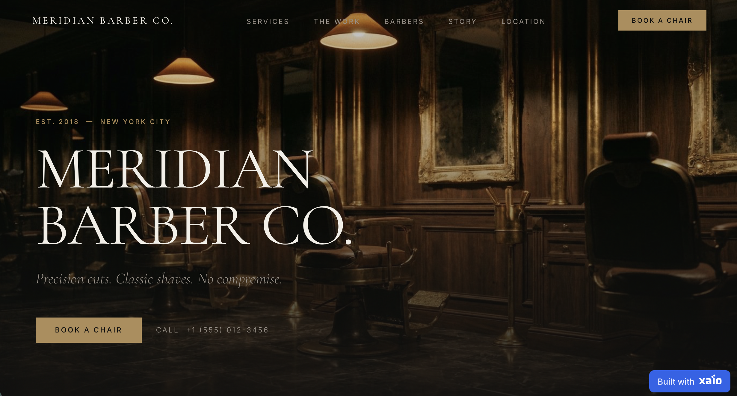 Meridian & Blade – Premium Barber Shop